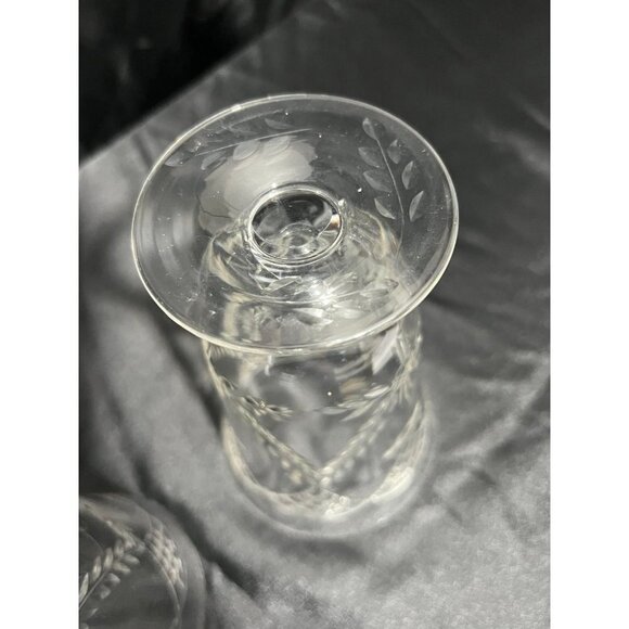 Vintage 2pc Glass Set - Picture 7 of 7